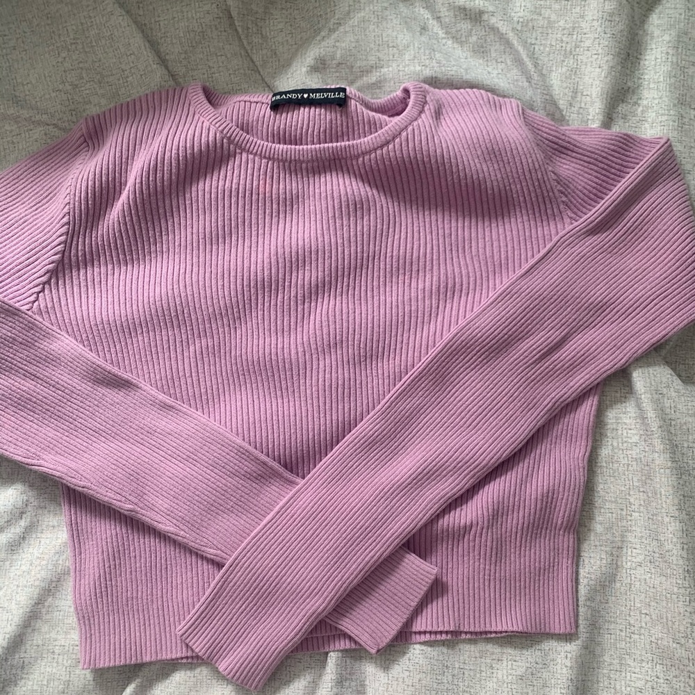 lavender purple long sleeve from brandy melville
